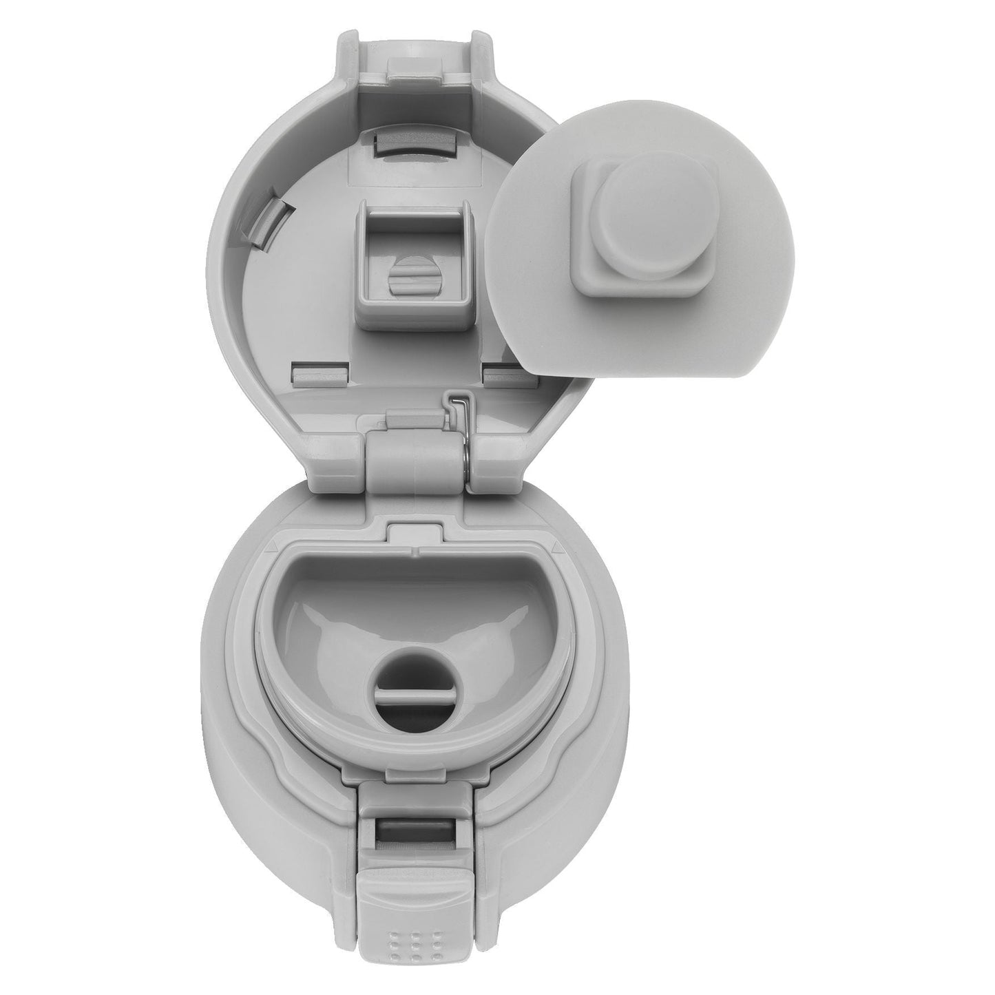 ZWILLING Thermo Travel Bottle, 450 mL, White-Grey|Leakproof & Insulated