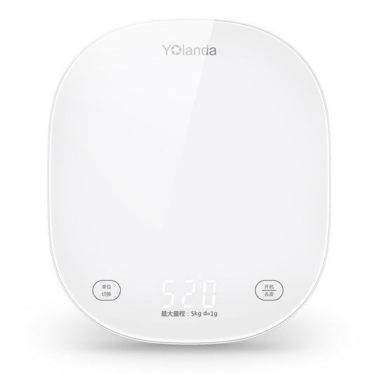 Smart Digital Kitchen Scale with Nutrition Analysis & Food Diary Tracking