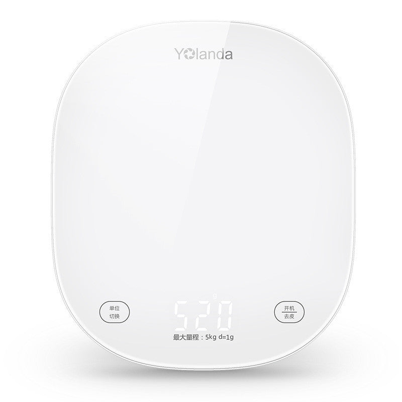 Smart Digital Kitchen Scale with Nutrition Analysis & Food Diary Tracking