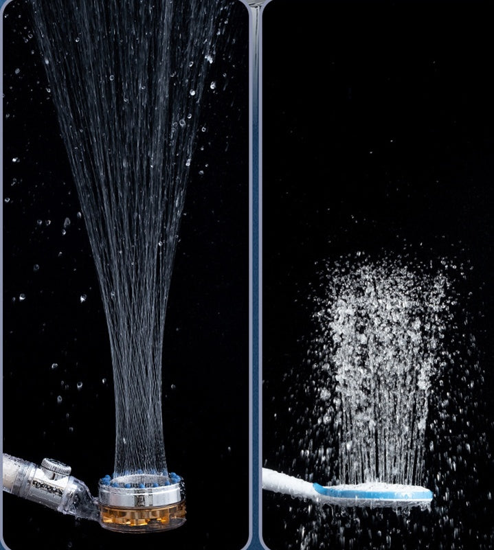 High-Pressure Filtered Turbo Shower Head