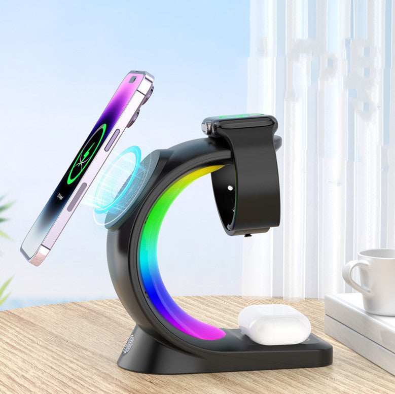 Premium RGB Multi-Function Wireless Charging Lamp
