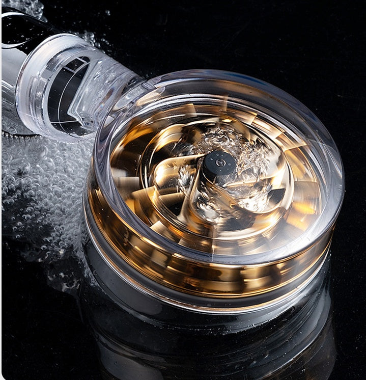 High-Pressure Filtered Turbo Shower Head