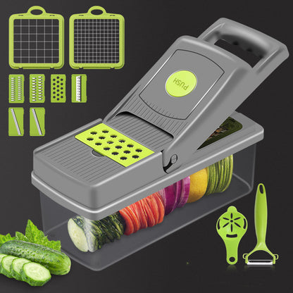 14-in-1 Professional Vegetable Chopper & Mandoline Kit -Time Saving Kitchen Gadget
