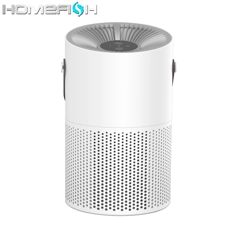 Breathe Easy: Portable Smart Air Purifier with 360° Filtration for 323 ft2 Coverage.